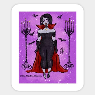 Pretty vampire Sticker